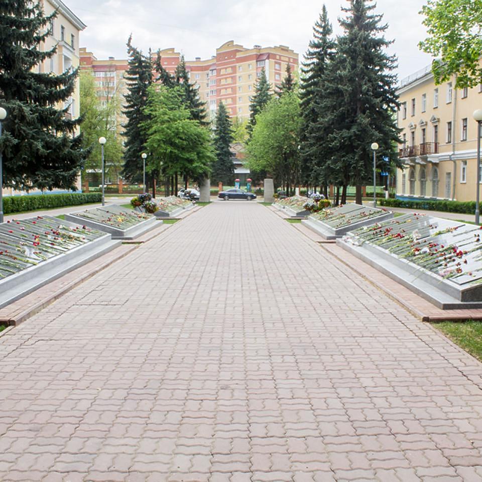 Мемориал «Вечный огонь» (г. Воскресенск) | Новые плиты с именами героев Фото - Мемориал «Вечный огонь» (г. Воскресенск) | Новые плиты с именами героев