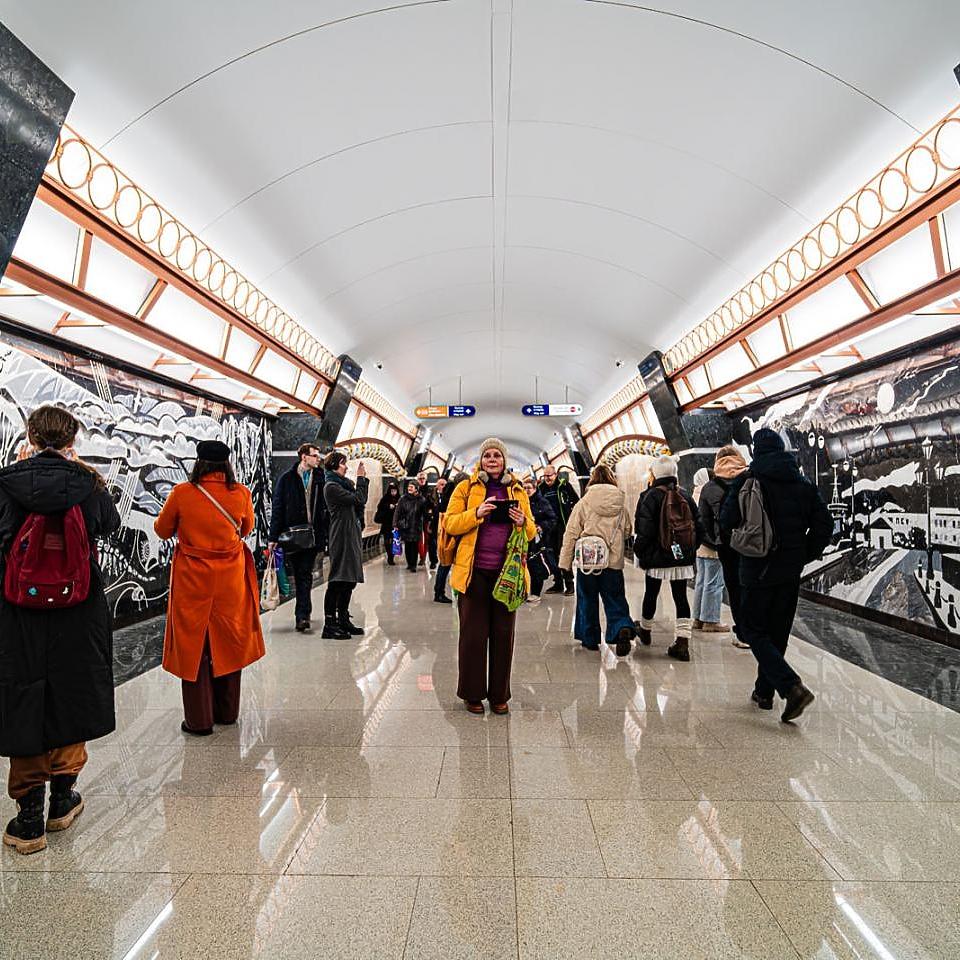 Станция метро Горный Университет, Санкт-Петербург | Фото - Станция метро Горный Университет, Санкт-Петербург |