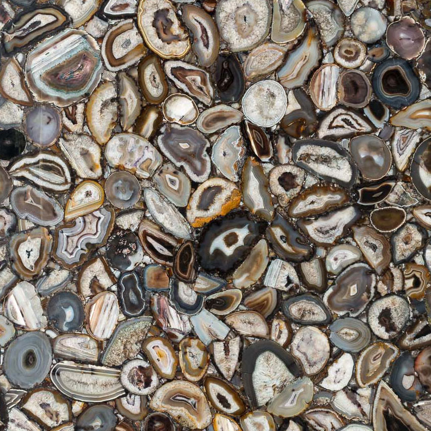 Полудрагоценный камень Агат Блэк (Agate Black)
